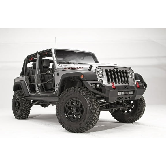 Fab Fours Jk07-d1851-1 Vengeance Front Bumper Fits 07-15 Wrangler (jk) Fits select: 2015-2017 Jeep Wrangler Unlimited, 2012-2014 Jeep Wrangler.