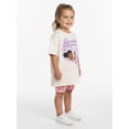 thumbnail image 4 of Gracie's Corner Toddler Girls Hearts Graphic Tee and Shorts Set, 2-Piece, Sizes 12M-5T, 4 of 8