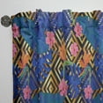 thumbnail image 3 of Designart 'Abstract Retro Design Pattern IV' Mid-Century Modern Curtain Panel, 3 of 5