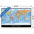 thumbnail image 2 of Map - World Wall Poster, 22.375" x 34", 2 of 4