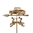 thumbnail image 1 of EZ Vane EZ1019-GR Chevy Truck Weathervane avec Support de Jardin, 1 of 1