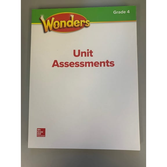 Pre-Owned Wonders Grade 4 Unit Assessments, c. 2020
