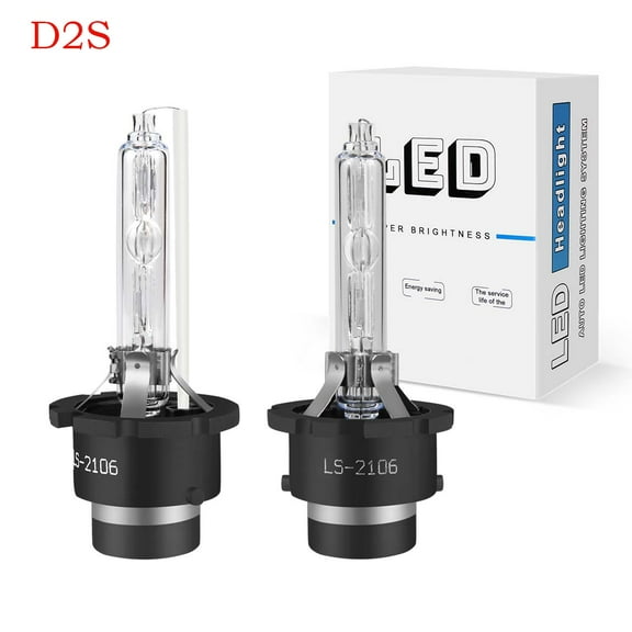 FZPJJNB For Nissan Maxima 2009-2014 D2S HID Xenon Low Beam Headlight Light Bulbs White 6000K