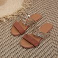 thumbnail image 4 of Nuevas sandalias y pantuflas para mujer con punta abierta y cómodas de fondo plano de verano Wmkox8yii shjk3584, 4 of 4