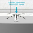 thumbnail image 2 of czcpp-Dish Soap Dispenser for Kitchen Sink, Countertop Sink Soap Dispenser Water Pump with 47\u201d No-Spill Extension Tube Kit Design for Kitchen Bathroom, No More Refills （Chrome）, 2 of 4