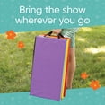 thumbnail image 3 of Kids Tumbling Mat, 5-Panel Thick Foldable Exercise Mat for Gymnastics Yoga Pilates, 3 of 7