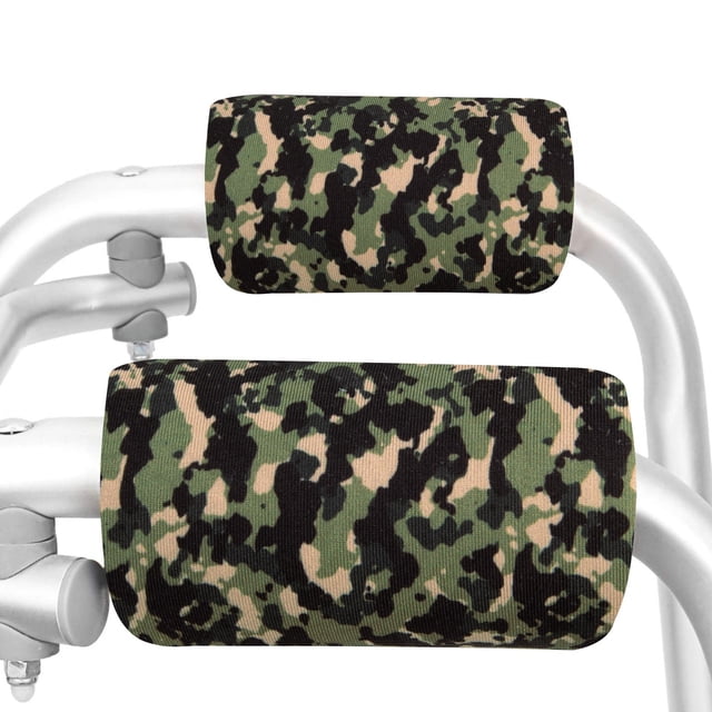 Universal Walker Padded Hand Grip (2 Pack) Covers Non Slip Cushion Memory Foam Core Padding