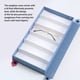 thumbnail image 4 of Caja Organizadora De Gafas De Sol, Moderna Caja Organizadora De Gafas De Sol Con Compartimento Separado Azul Con 6 Ranuras, Multifuncional Para El Hogar, 4 of 7