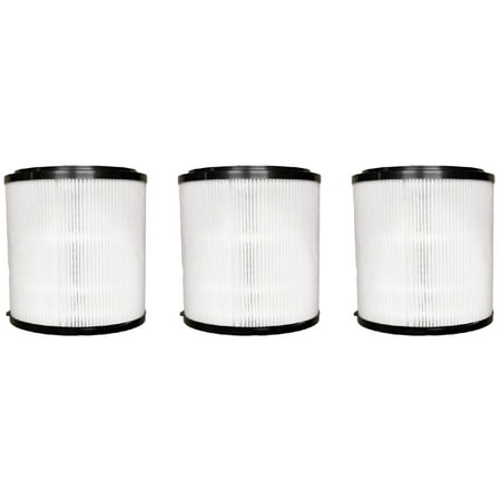 

Nispira 3-in-1 True HEPA H13 Filter Replacement Compatible with SilverOnyx 5-Speed Black 16 Air Purifier with Ionizer and UVC Sanitizer Model 8541832765 500 sq ft 3 Filters