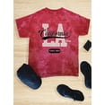 thumbnail image 3 of California L.A. State Tie Dye Crystal Men -Image by Shutterstock, Male XX-Large, 3 of 4