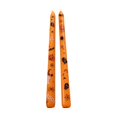 thumbnail image 6 of 2 Pack Halloween Paraffin Candles, 0.9in Long Printed Taper Candles in Orange for Holiday Gift, 6 of 7