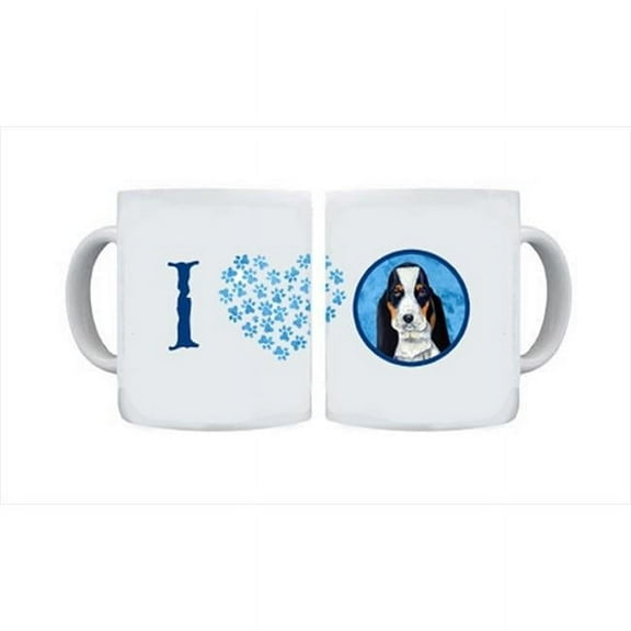 15 oz. Basset Hound Dishwasher Safe Microwavable Ceramic Coffee Mug