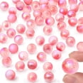 thumbnail image 3 of Glass Pebbles,Happon 100 Pcs Decorative Glass Stones,Glass Marbles for Vase Filler, Aquarium Gravel, Crafts, Wedding Table Scatter, Home & Garden Decoration, 3 of 5