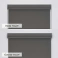 thumbnail image 4 of Linen Avenue Cordless Sierra Blackout Cassette Roller Shade with Bloc Wand for Easy Adjustment– UV Protection, Room Darkening– Charcoal Summit 31 W X 66 H (Arrives 1/4" Narrower), 4 of 9