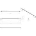 thumbnail image 4 of Jeffrey Alexander 635-256 Sutton 10-3/16" (256 Mm) Center To Center Squared Sleek Large, 4 of 7