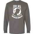 thumbnail image 3 of Inktastic Pow Mia White Long Sleeve T-Shirt, 3 of 5