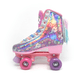 thumbnail image 2 of Patines De 4 Ruedas Onix Para Niña Color Rosa Shine Glitter Talla 22-23, 2 of 5