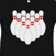 thumbnail image 4 of Inktastic Ten Pins for Bowling Boys or Girls Toddler T-Shirt, 4 of 5