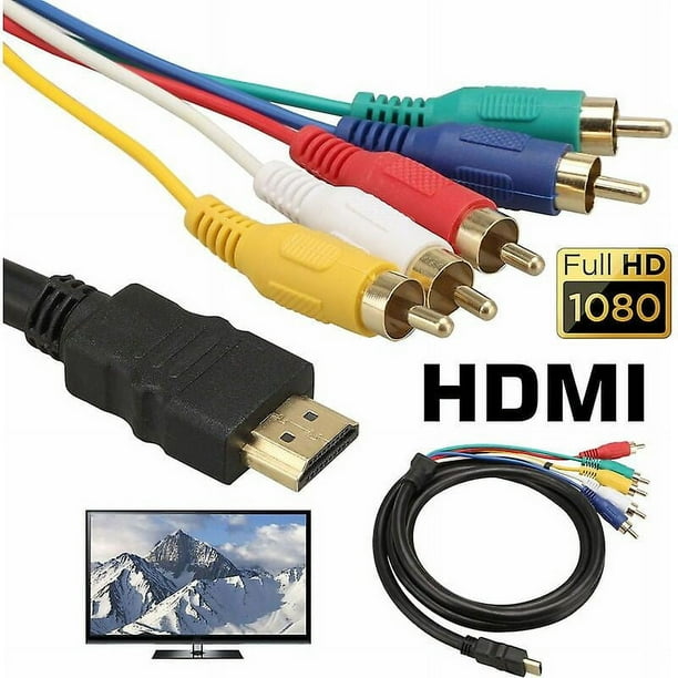 Cable hdmi a video compuesto sale