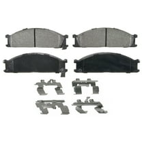 Wagner QuickStop ZX333 Semi-Metallic Disc Brake Pad Set Fits select: 1998-2004 NISSAN FRONTIER, 1995-1997 NISSAN TRUCK