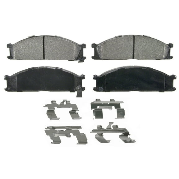 Wagner QuickStop ZX333 Semi-Metallic Disc Brake Pad Set Fits select: 1998-2004 NISSAN FRONTIER, 1995-1997 NISSAN TRUCK