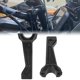 thumbnail image 4 of 2 uds., accesorios para elevadores altos de motocicleta, montaje negro de aleación de aluminio, elevadores de barra de repuesto, montaje apto para Yotijar Torretas altas para motocicleta, 4 of 6