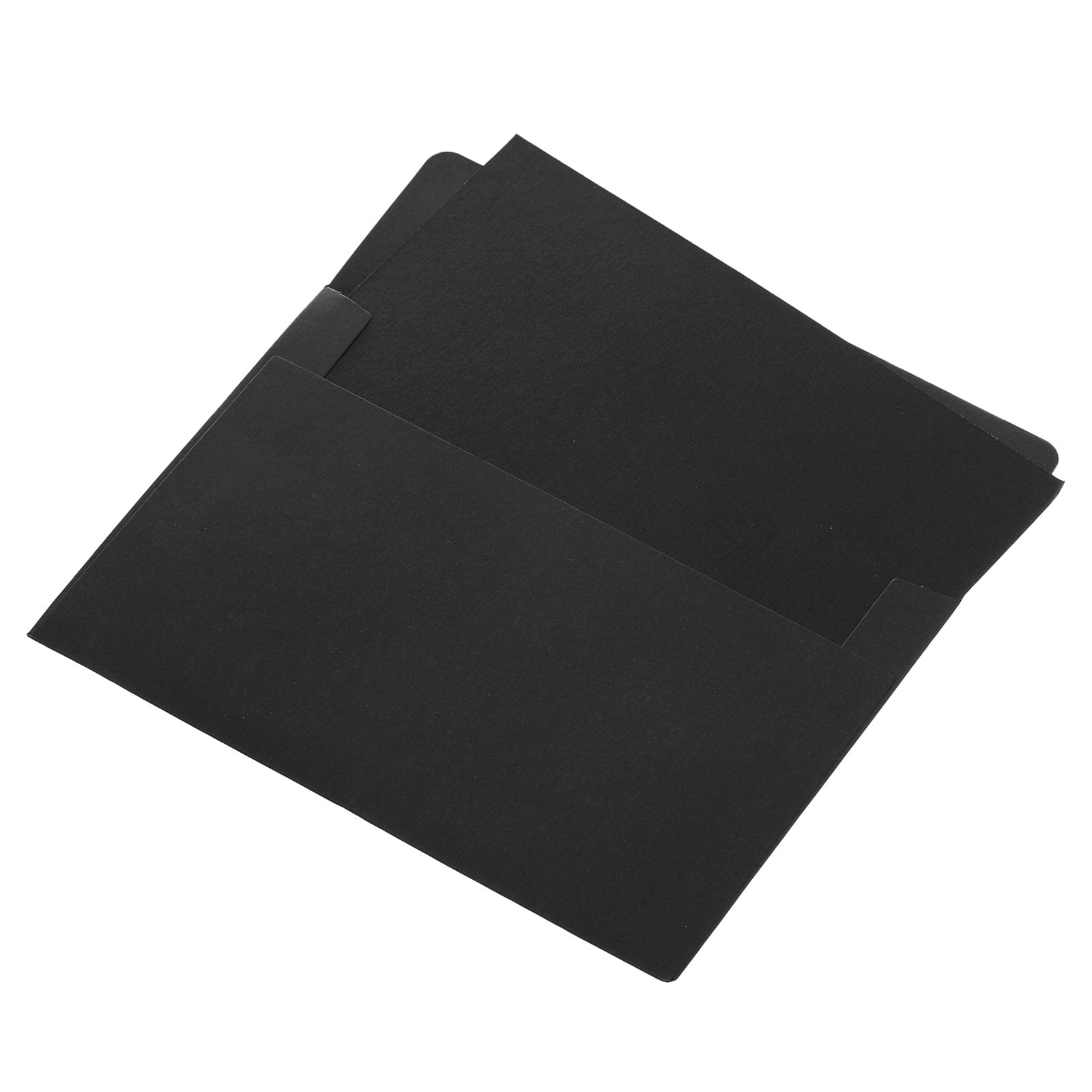 Blank Cards and Envelopes 4x6, 100 Set Blank Note Cards and Envelopes Bulk Thank You Cardstock for DIY, Black