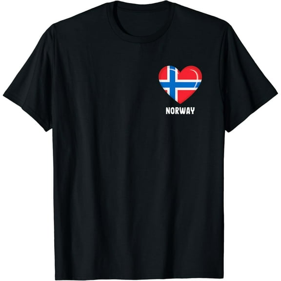 t-shirt Norwegian Norway Flag T-Shirt mens t shirt，black，women，funny，misfits，men，journey