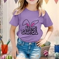 thumbnail image 2 of EHQJNJ Tenue de Pâques pour Bébé Garçon Salopette Enfant Filles Mignon Graphique Col Rond Manches Courtes T-Shirt Décontracté d'Été Tenue de Pâques Bébé Garçon Salopette, 2 of 4