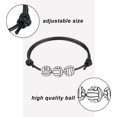 thumbnail image 4 of KAIYANG 20 pulseras deportivas con dijes, pulseras deportivas ajustables, pulseras de cuerda para hombre, voleibol, 4 of 5