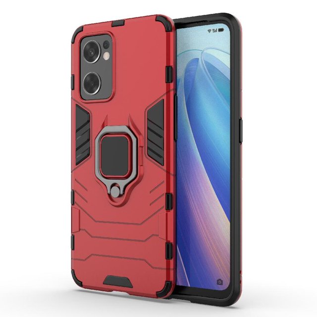 Funda para OPPO RENO 7 SE con Soporte Anillo Giratorio 360° y Protección Resistente a Golpes y Caídas