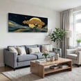 thumbnail image 3 of Oversized Canvas Wall Art Tree of Life with Sun and Moon, Gold Abstract Nature Paintings, Modern Canvas Prints for Living Room Bedroom Home Decoration, 3 of 7