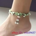 thumbnail image 2 of K-KED Jade Butterfly Anklets for Women Natural Gifts Amulet Delicate Jewelry Green Talismans, 2 of 6