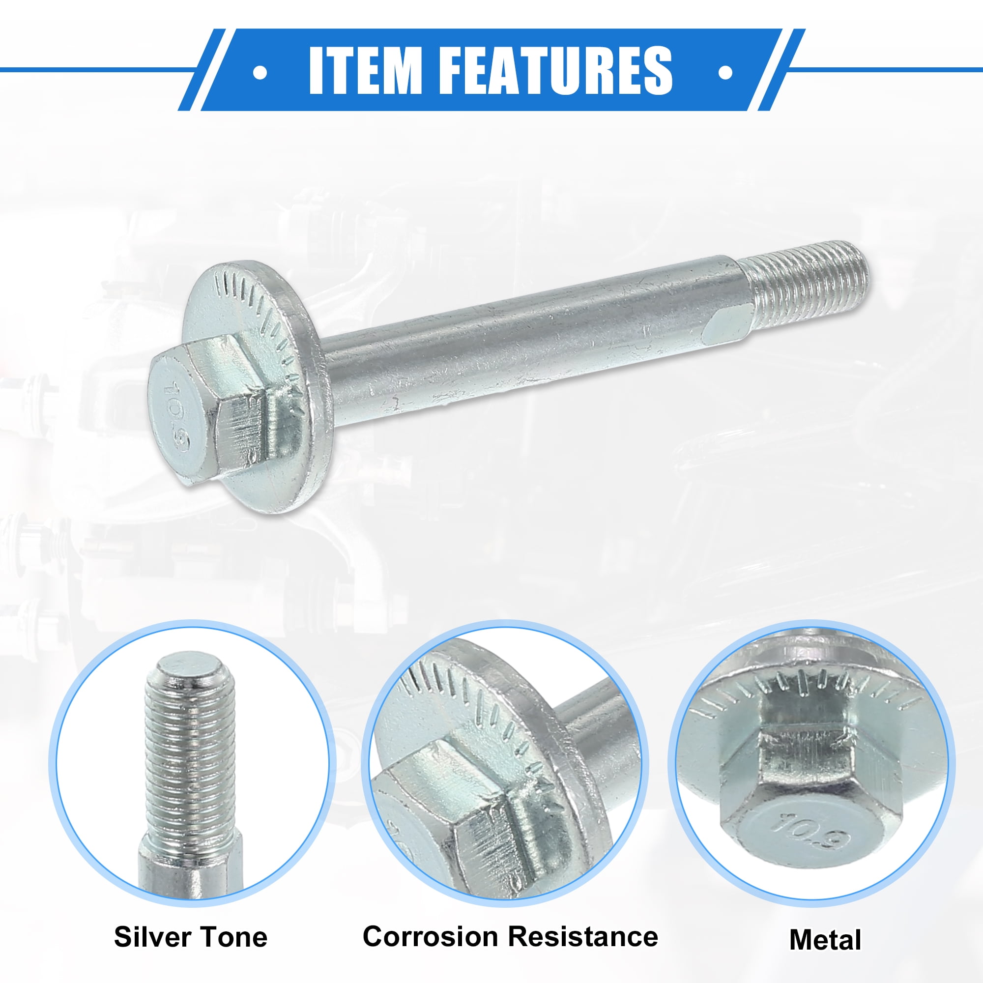 Unique Bargains Alignment Camber Bolt for Mitsubishi Eclipse 1995-2005 Galant 1992-2003