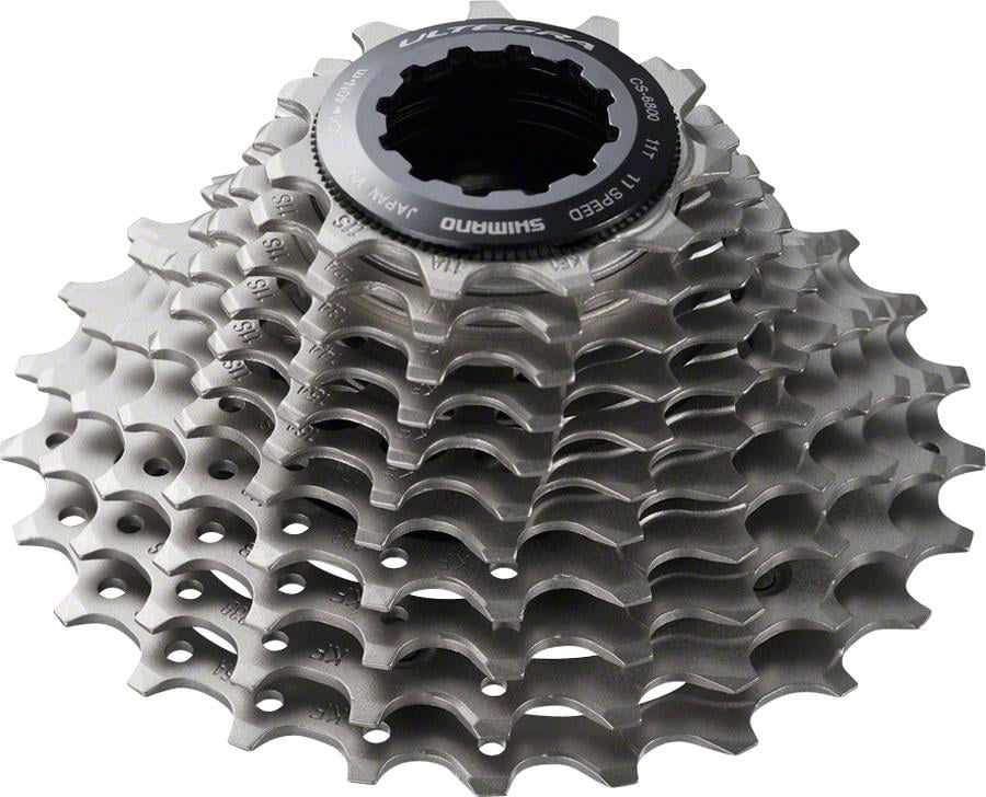 SHIMANO ULTEGRA 6800 11-SPEED NICKEL PLATED 11-23T ROAD BICYCLE CASSETTE 