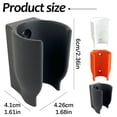 thumbnail image 3 of Shower Wall Holder,Mop And Broom Wall Holder,Small Garden Hose Holder,Hose Holder,Shower Head Holder No Drilling Wall Mount Bracket for RV Kids Bathroom Shower,Fix Firmly and Use Conveniently, 3 of 9