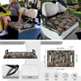 thumbnail image 4 of XYZCANDO Deer 4 Pack Golf Cart Seat Covers Hunting Tree Golf Cart Steering Wheel Covers 2 PCS Golf Cart Flags Golf Cart Towel Seat Covers Anti Slip Steering Wheel Protector Small Flag Brown, 4 of 7