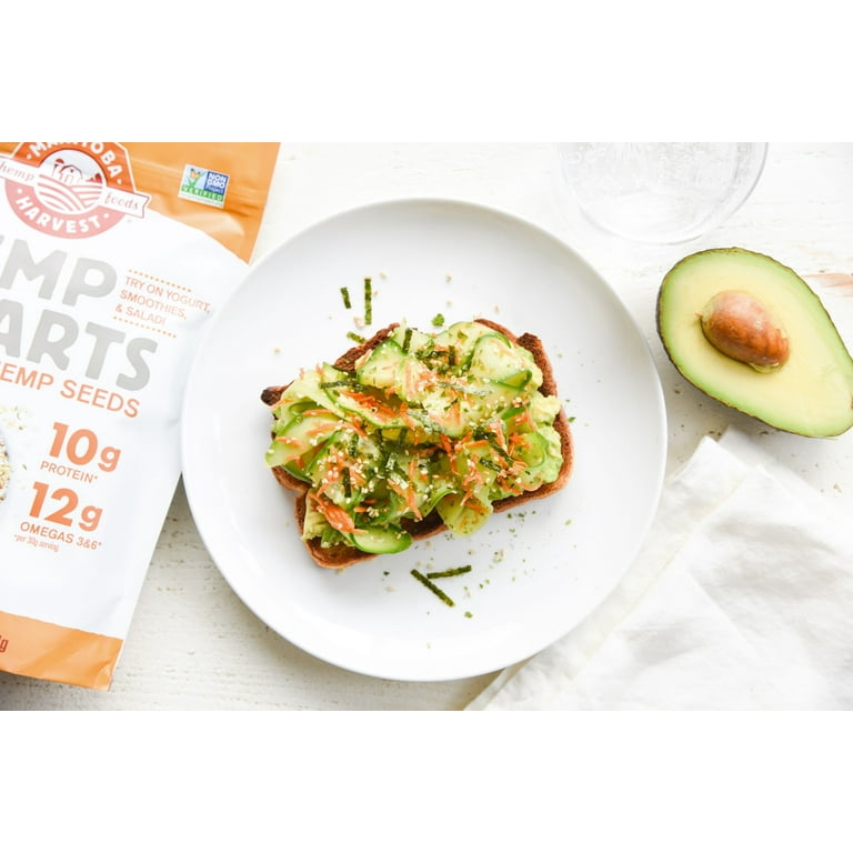 Manitoba Harvest Hemp Hearts 16 oz, Shelled Hemp Seeds, Protein, Omega 3&6
