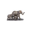 thumbnail image 1 of Figurine Réaliste de Famille d'Éléphants de 14,75 Po. &44; Brun, 1 of 1