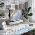 thumbnail image 2 of Set de reposamuñecas, teclado y reposamanos Sushret Cloud Blue, 2 of 7