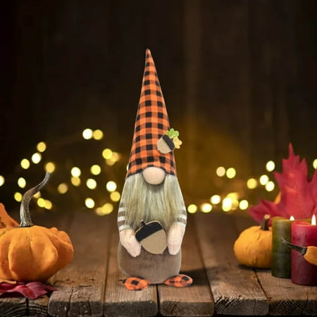 

Thanksgiving Doll Autumn Pumpkin Maple Doll Festival Decorations Borders
