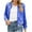 Womens Blue Sequin Blazers, variant on Beaded Top for Women Y2K Fall Sequin Jacket Dressy Glitter Cropped Bomber Jacket Sparkly Varsity Outerwear