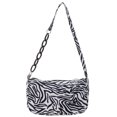 thumbnail image 1 of Bolso de hombro retro con estampado de animales para mujer (cebra) Likrtyny Para estrenar, 1 of 9