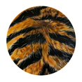 thumbnail image 4 of BCIIG Tiger Print Fur Round Table Cover Stain Resistant Washable Indoor Outdoor Tablecloth Kitchen Dining Wedding Parties Waterproof 100% Polyester Fiber 42-46, 4 of 8