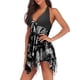 thumbnail image 3 of Traje de baño sexy Soidarity 2021 de una pieza Push Up para mujer negro XL, 3 of 6