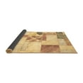 thumbnail image 2 of Ahgly Company Indoor Rectangle Patchwork Brown Transitional Area Rugs, 6' x 9', 2 of 4
