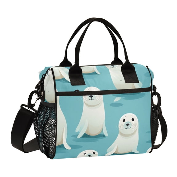 Seals Cooler Bag Lunch Bag Soft Cooler Cooling Tote Insulated Lunch Box for Adult Men Women