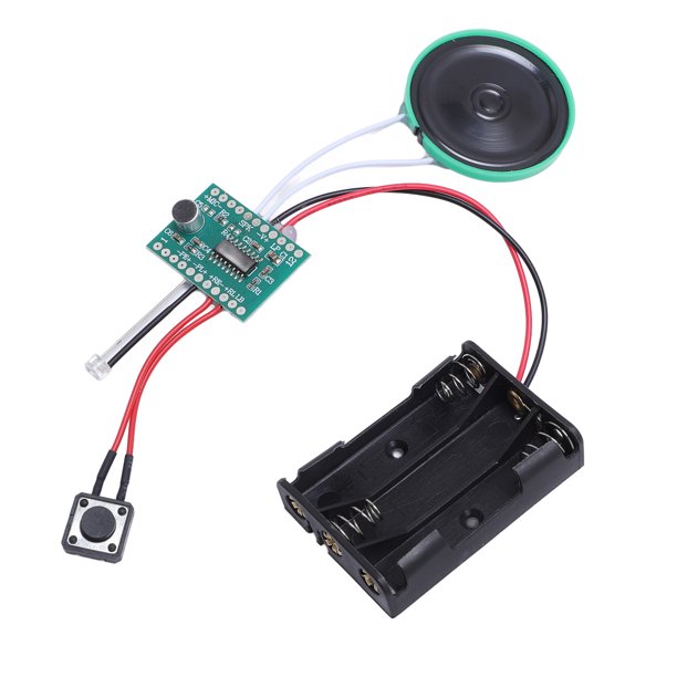 Módulo De Chip De Sonido De Voz Grabable, Grabación Dinámica Repetida Tarjetas De Felicitación Grabables Módulo De Voz Tablero Grabador 240 Segundos Conveniente Para Hablar
