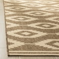 thumbnail image 4 of SAFAVIEH Linden Celandine Geometric Runner Rug, Cream/Beige, 2' x 8', 4 of 7