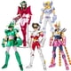 thumbnail image 2 of 19cm Saint Seiya Anime Figures Myth Cloth EX Pegasus Dragon Shiryu Hyoga Cygnus Phoenix Ikki Action Figure Model Ornaments Toys Fivean unisex, 2 of 2